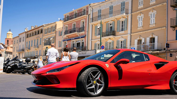 St Tropez luxury car